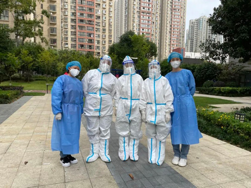 貴陽美萊積極響應政府號召,自行組建防疫志愿者合防疫